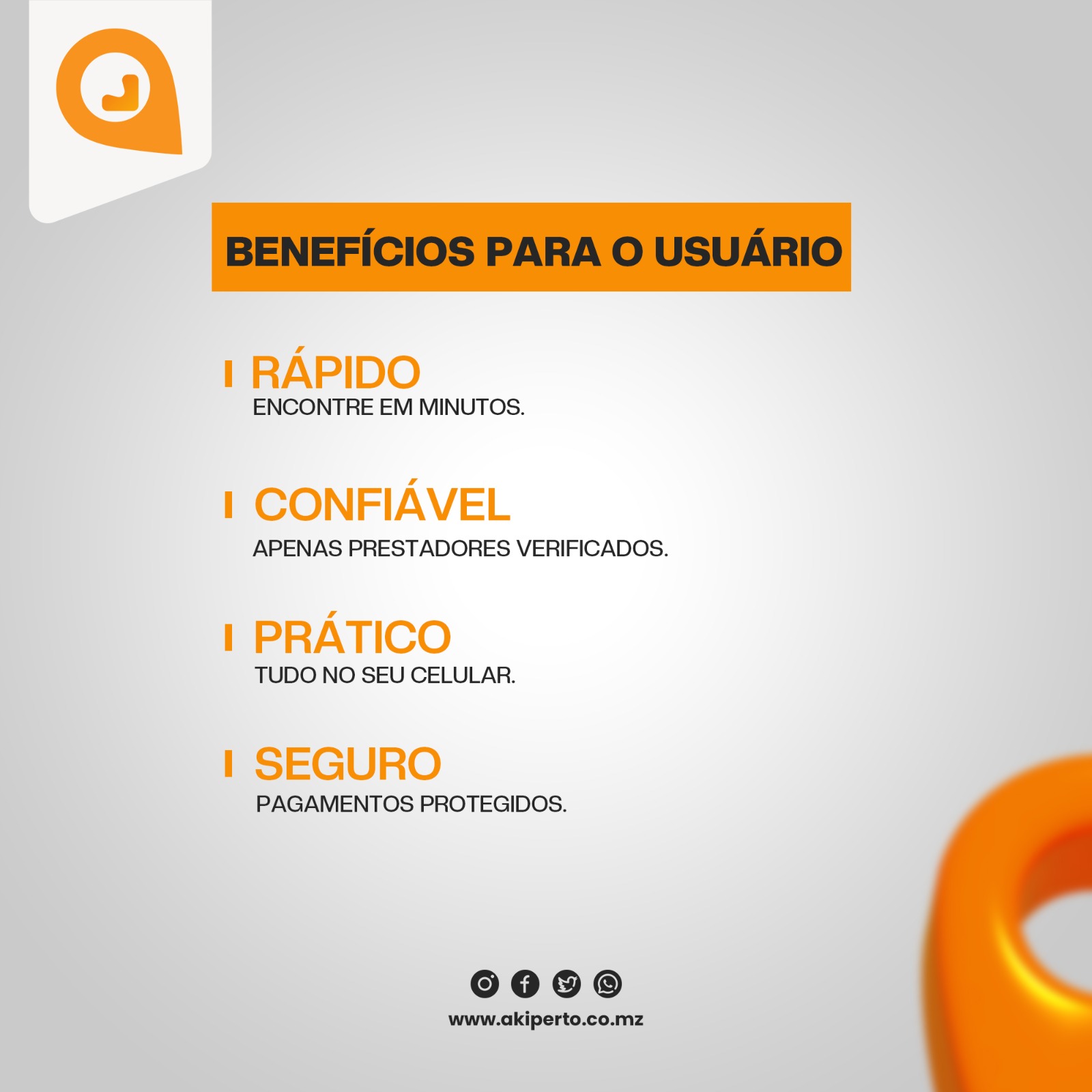 AKI App - Detalhes do Serviço